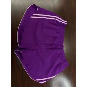 Danskin Now Purple Athletic Shorts Size Large